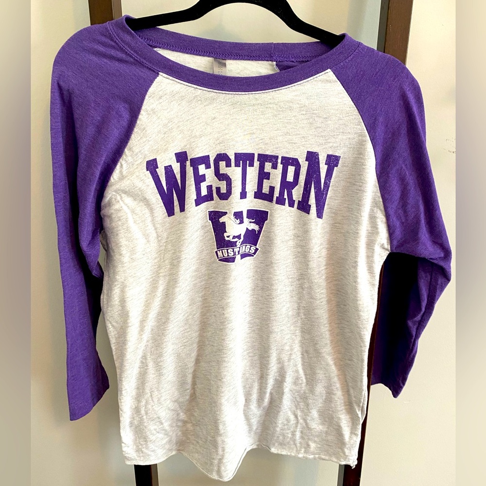 WESTERN MUSTANGS BASEBALL T